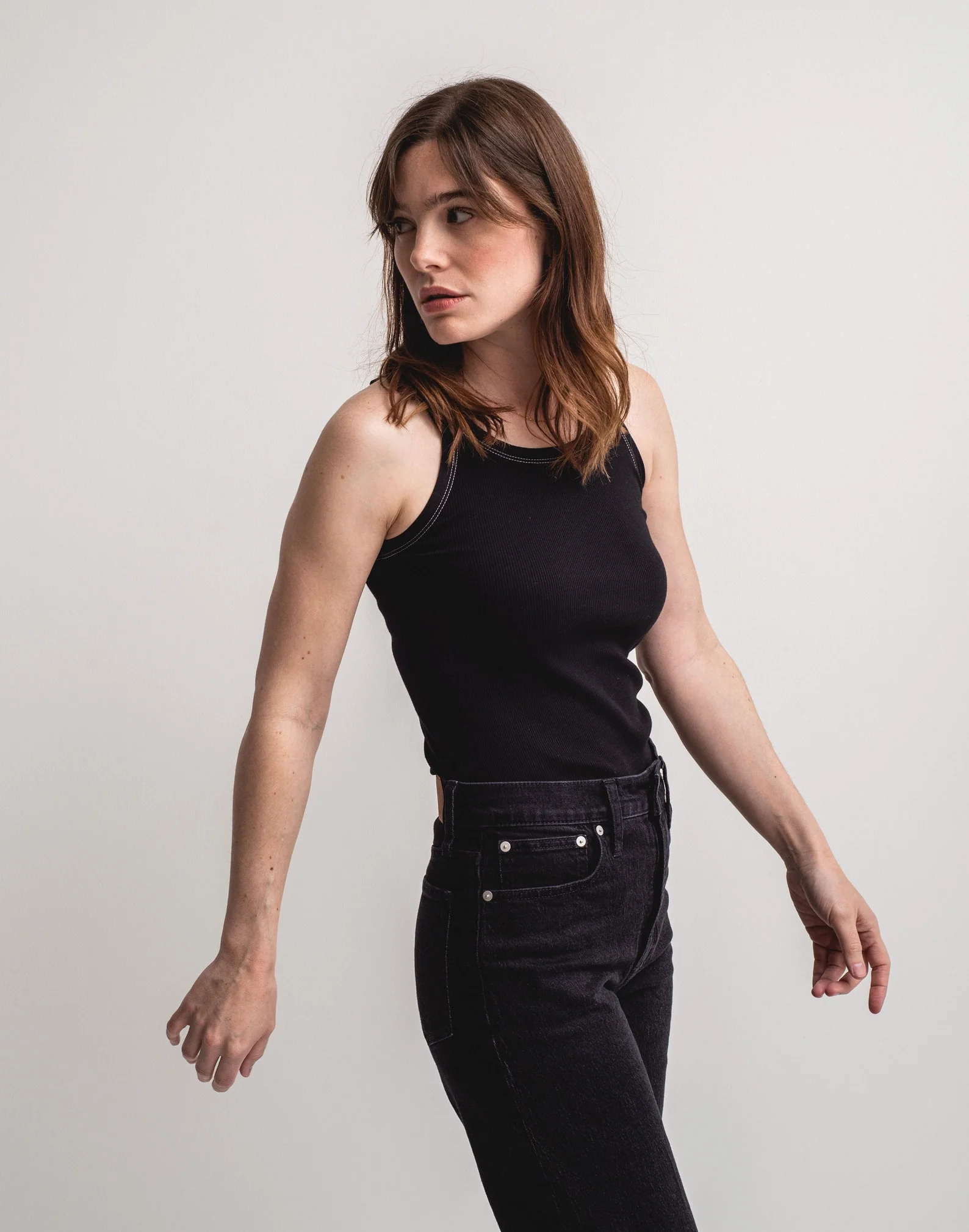 Rawson The Siena Tank Vintage Rib Knit Tank - Image 9