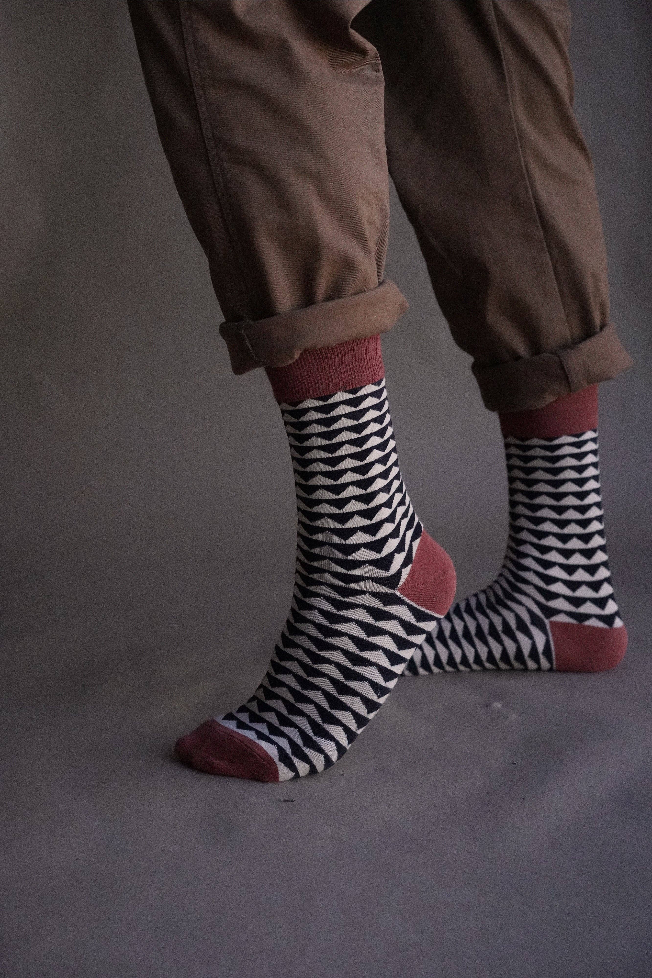 Real Fun, Wow! - ‘Peaks’ Socks - Image 3