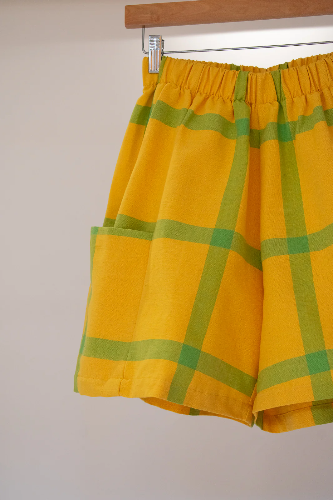 Reid Plaid Cotton Shorts - Image 6