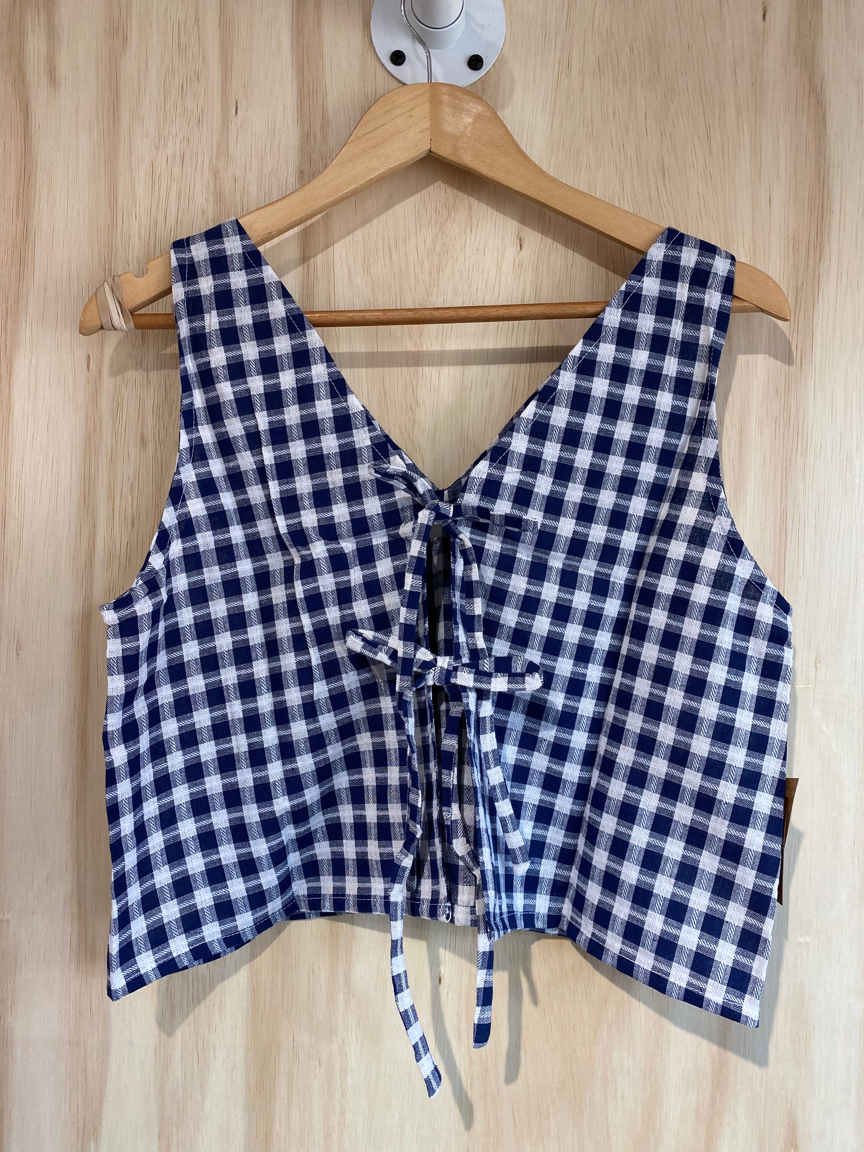 Rosalie Tied Tank Top - Image 9