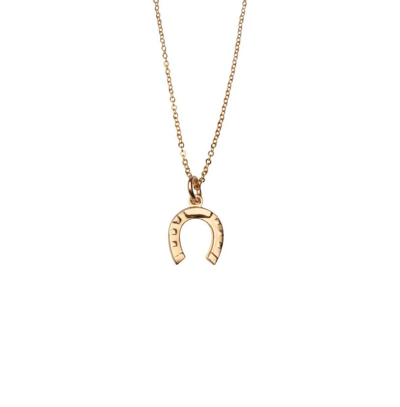 Rose Gypsy - Horse Shoe Charm Necklace