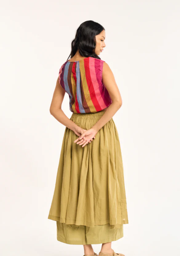 Rujuta Sheth Field Top - Margo Stripe - Image 3