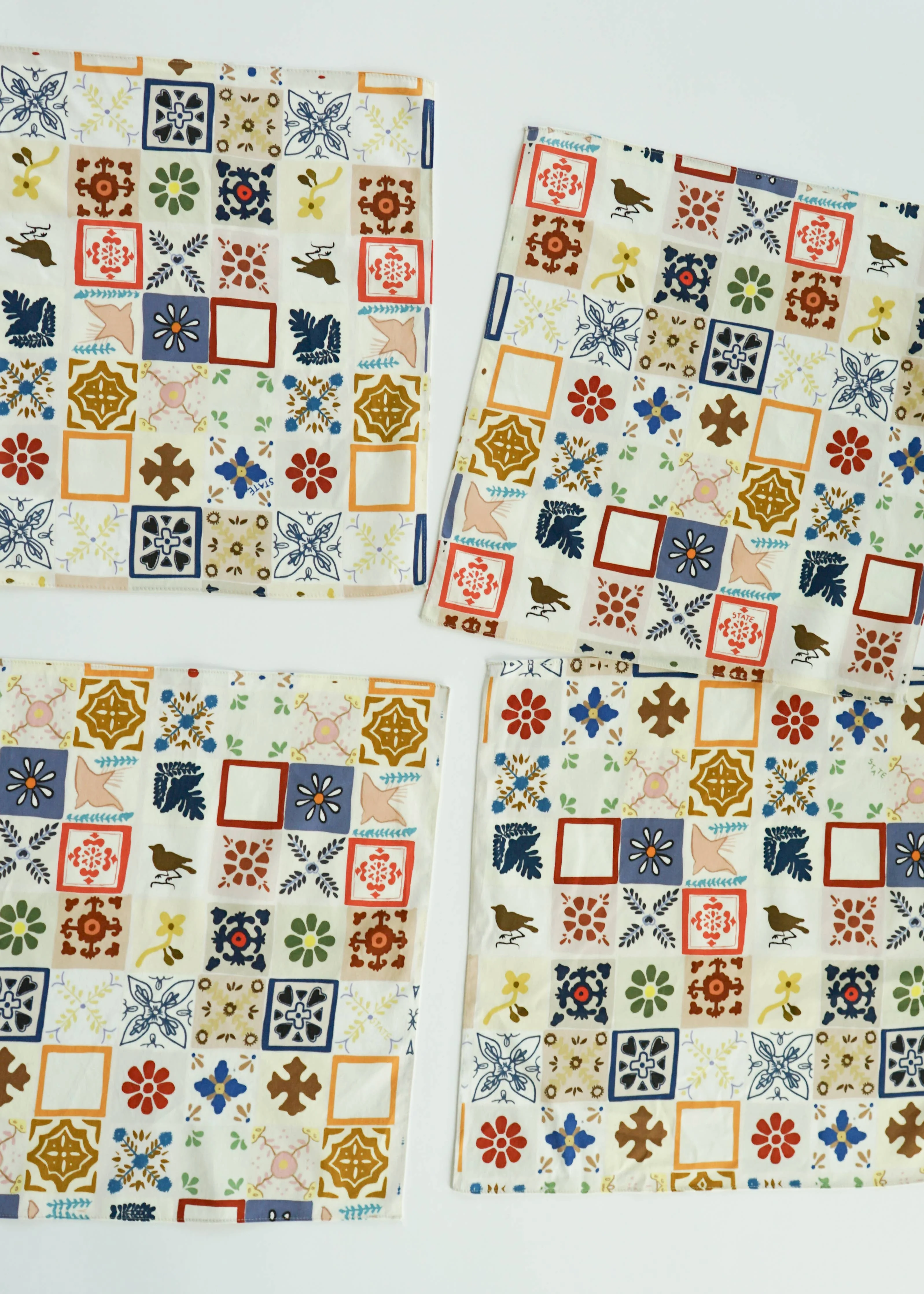 STATE The Label - Tile Napkin Set - Image 4