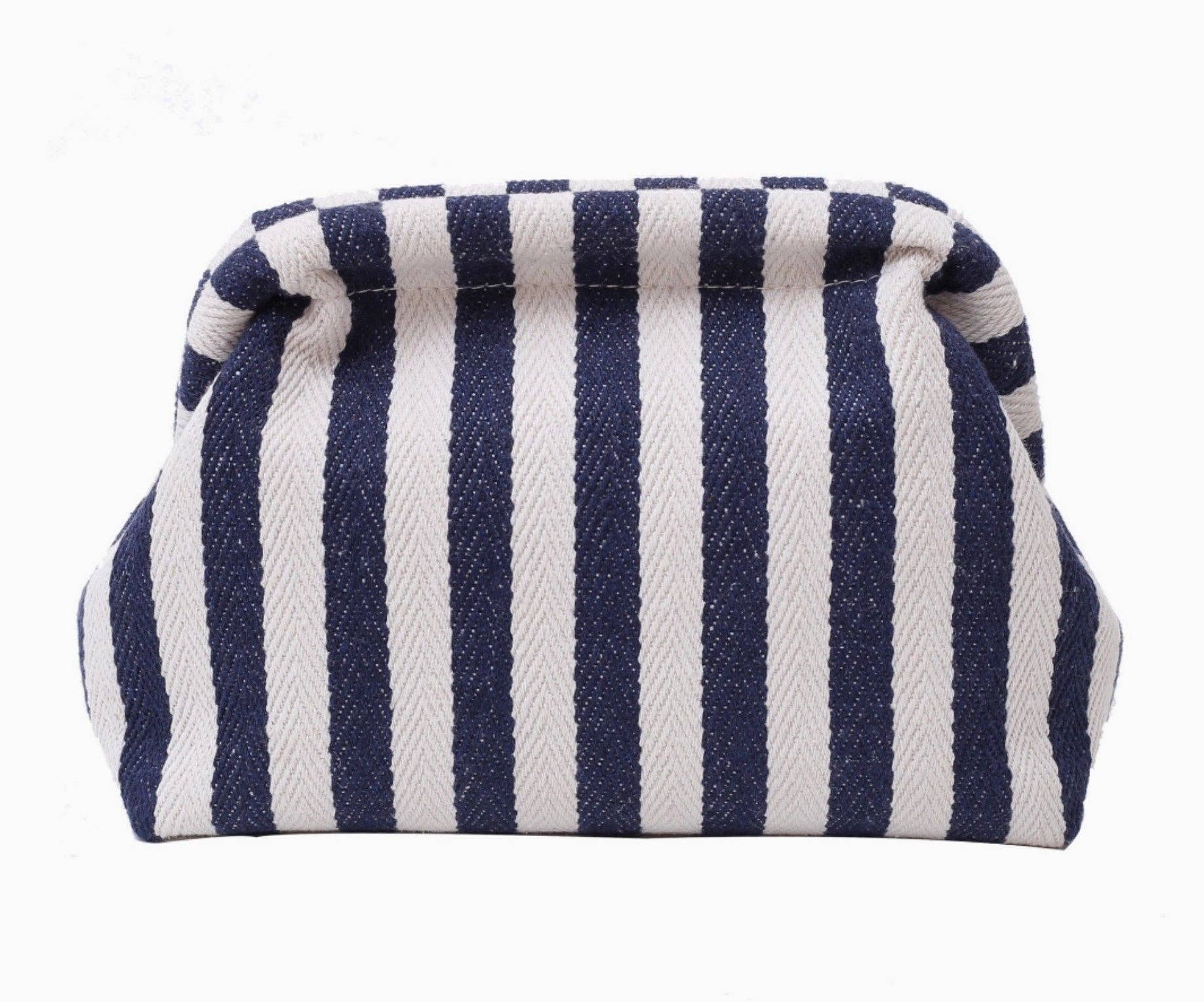 Striped Makeup Pouch - Red - Image 6