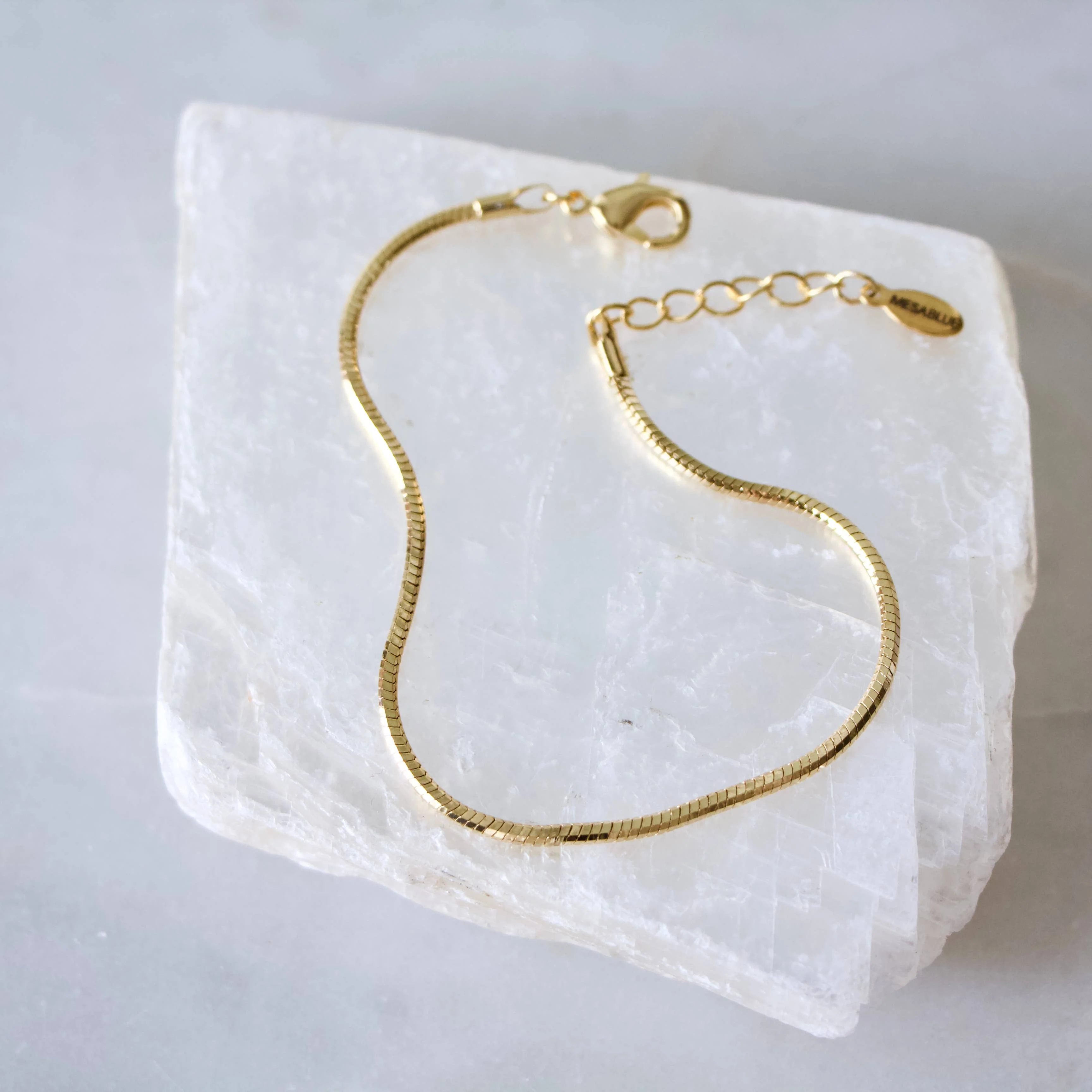 Thin Snake Chain Bracelet - Image 2