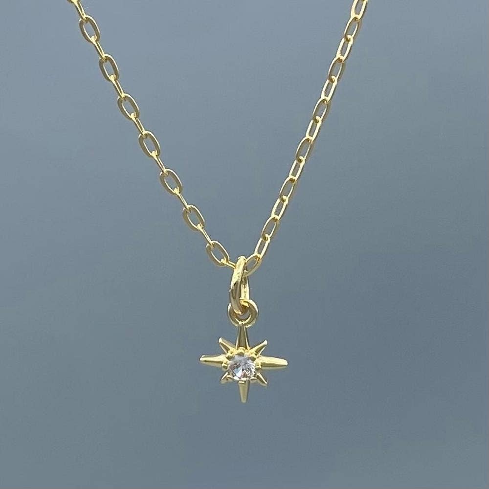 Tiny North Star Necklace