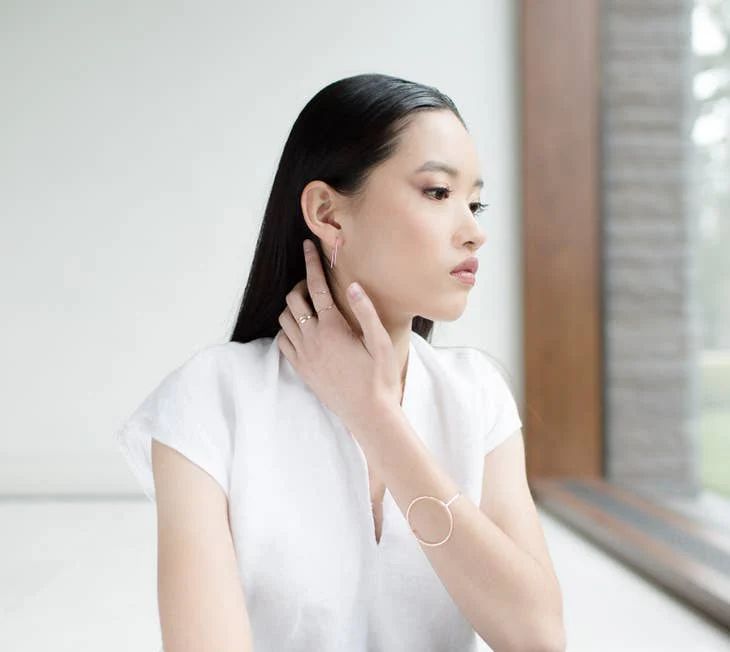 Token Jewelry - Coil Ring 14k Gold Fill - Image 3