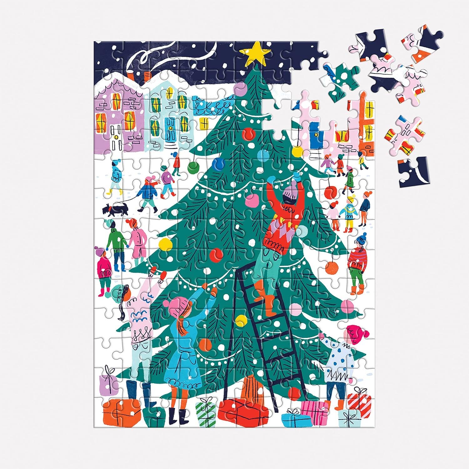 Tree Decorating 130pc Puzzle Ornament - Image 2