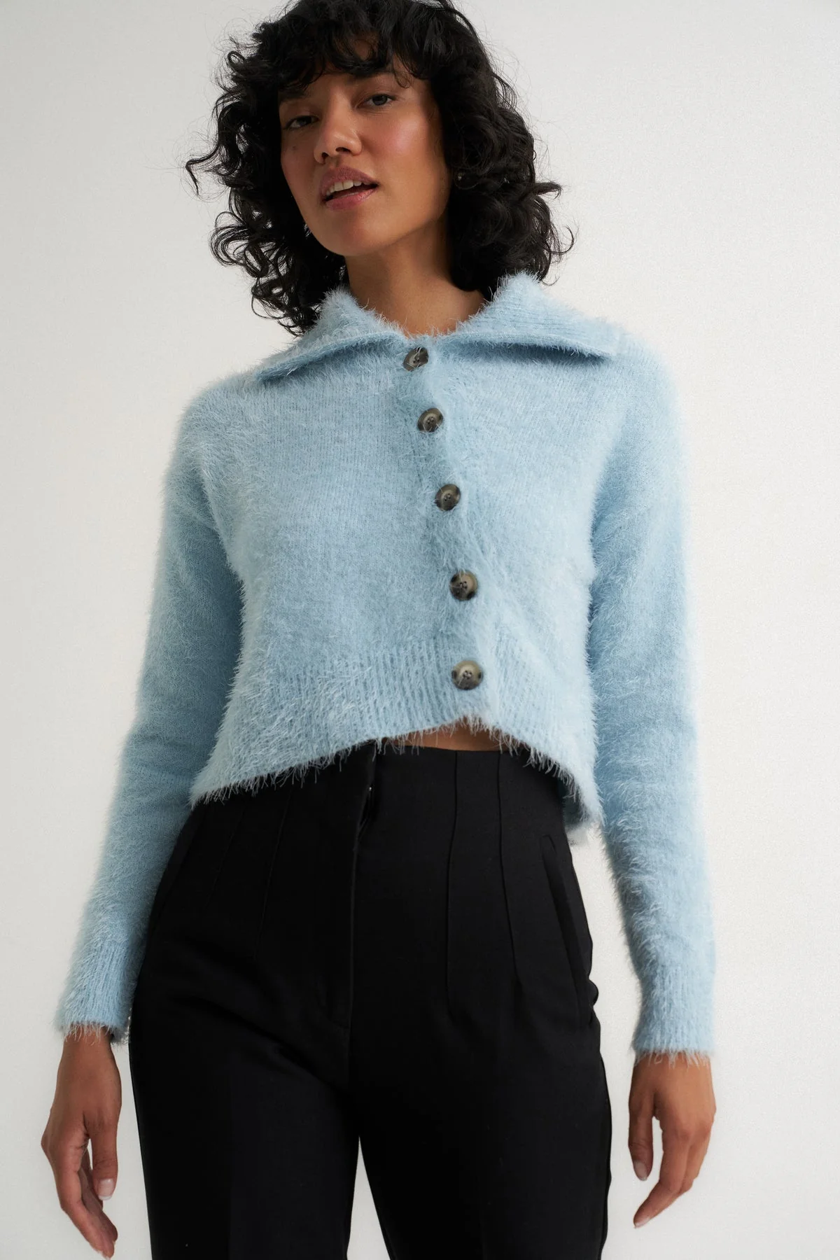 Walter Cardigan - Sky Blue - Image 3