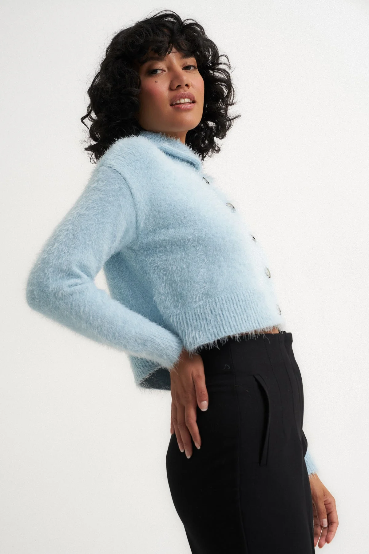 Walter Cardigan - Sky Blue - Image 4