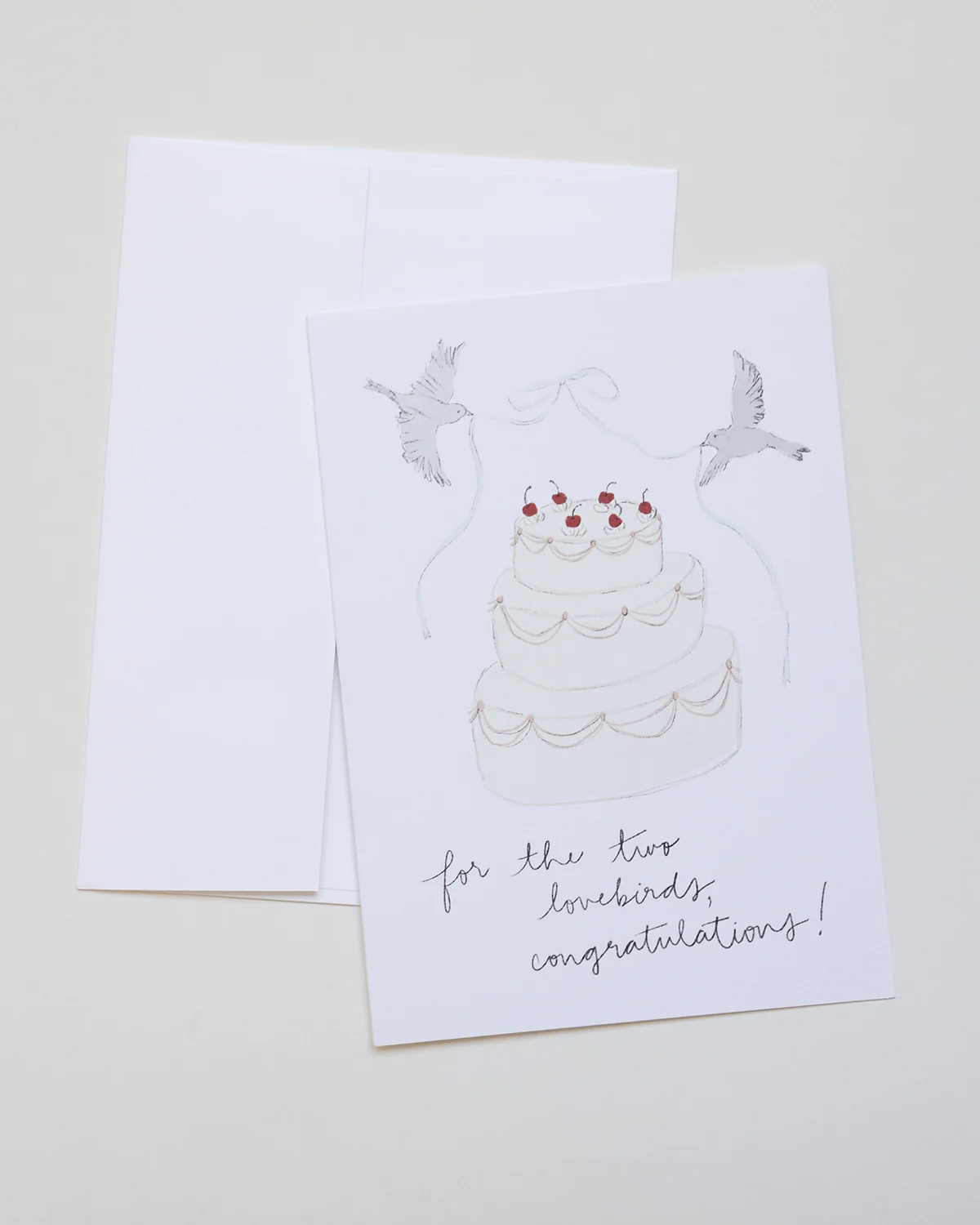 Wedding Cake Greeting Card - Image 2