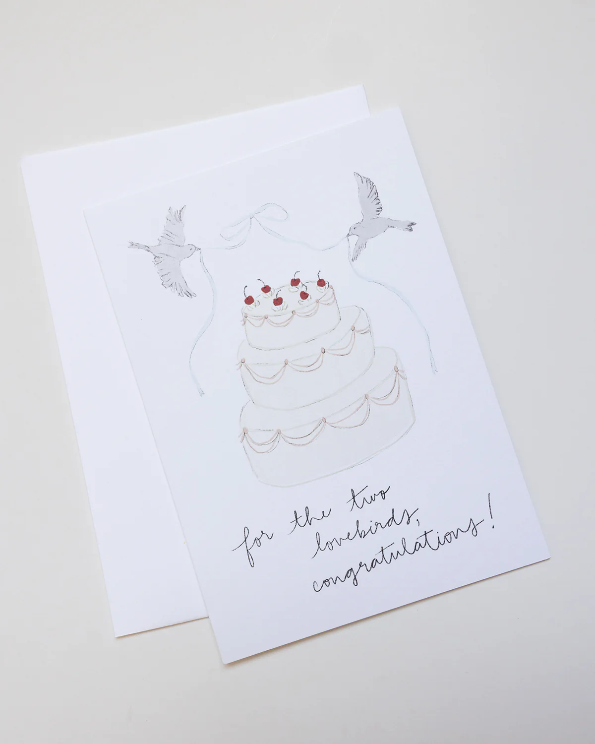 Wedding Cake Greeting Card - Image 3